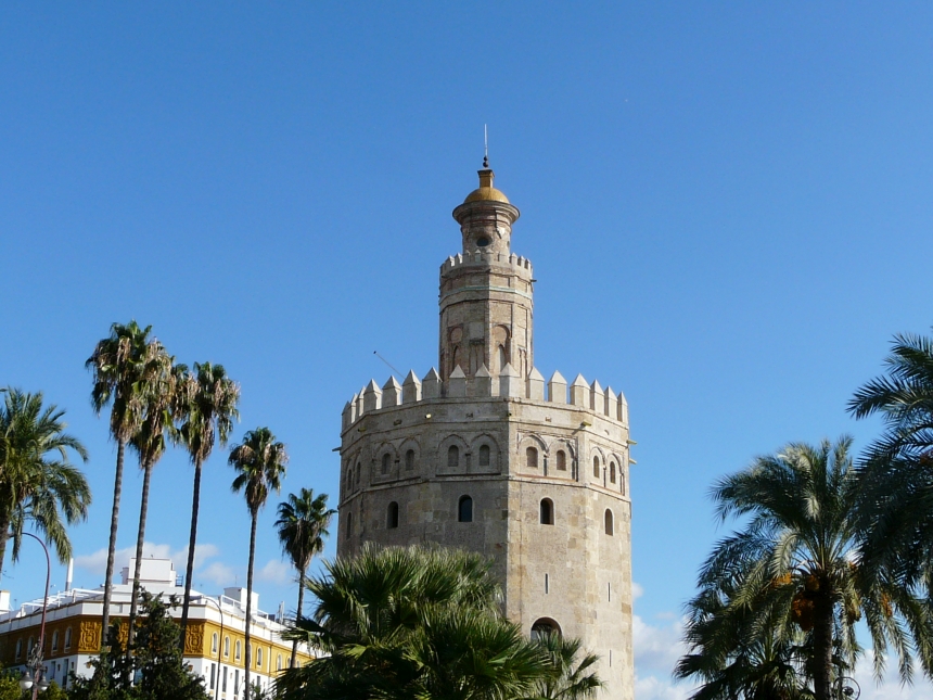 Torre del Oro, Sewilla, Hiszpania