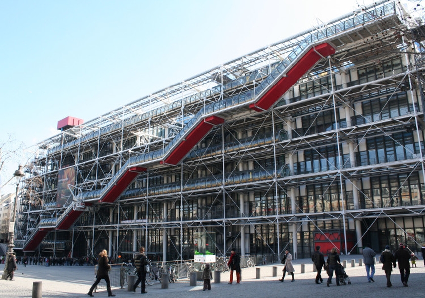 Centrum Pompidou, Paryż, Francja