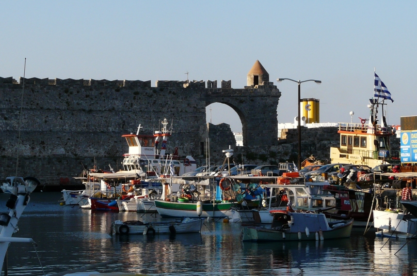 Rodos - stolica greckiej wyspy Rodos