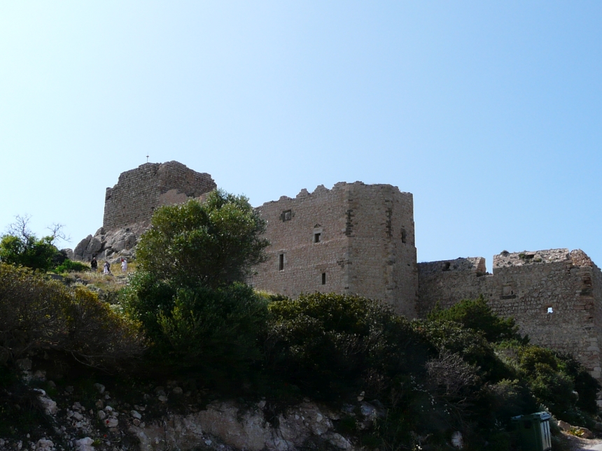 Zamek Kritinia - zamek Joannitów