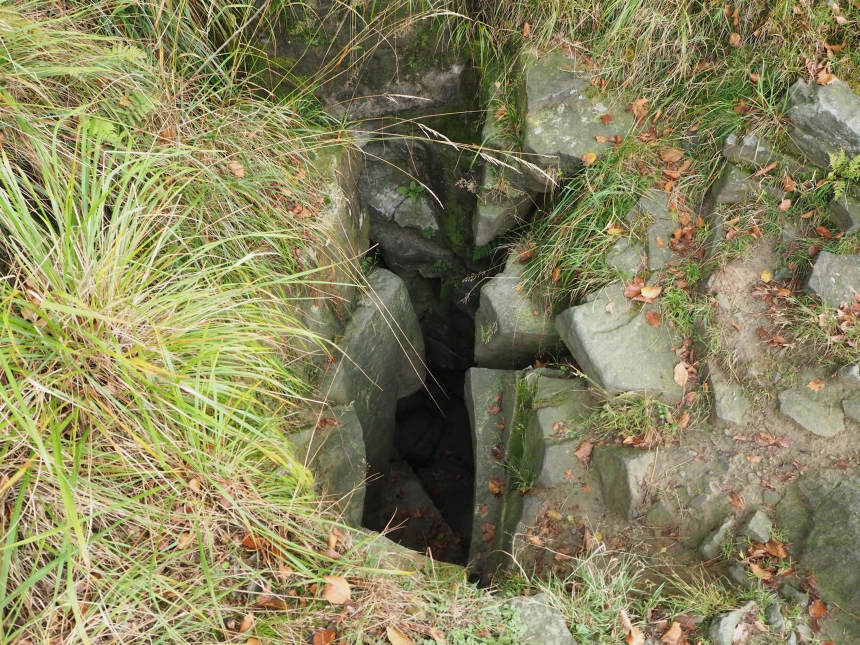 Wejście do Jaskini w Trzech Kopcach