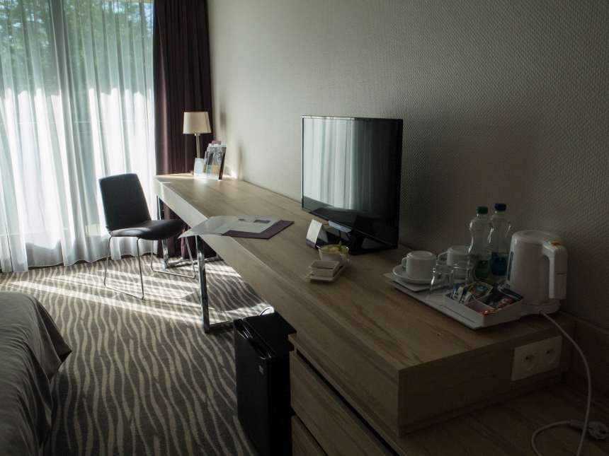 Wyposażenie pokoju hotelu Mercure Gdańsk Posejdon