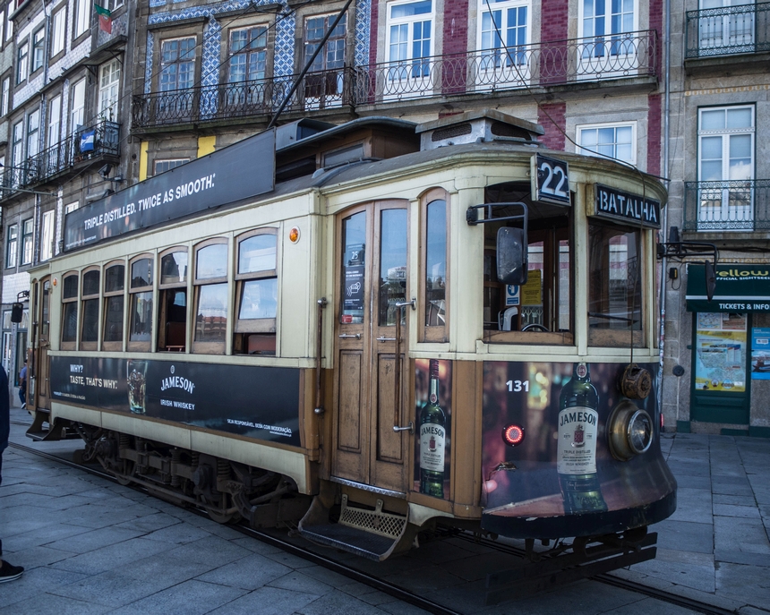 Tramwaj w Porto